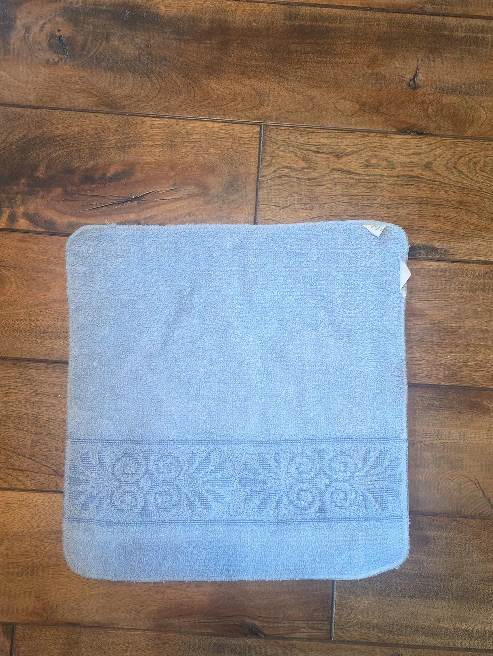 Cannon Monticello Santa Cruz VTG Set of Blue Bath Hand Towels Washcloth